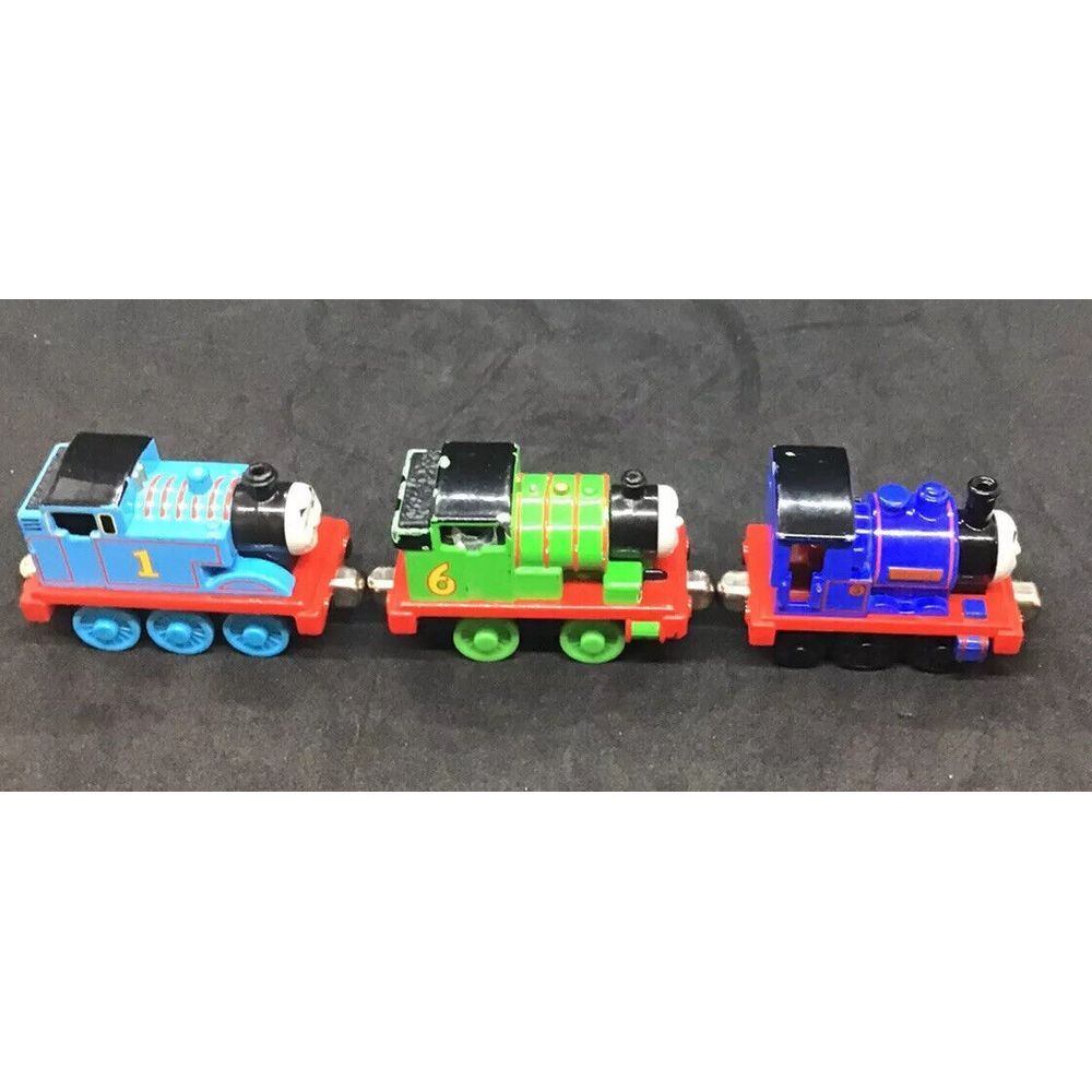 Thomas & Friends Take-N-Play 2009 Diecast Metal Lot 3 Thomas, Percy, Sir‎ Handel